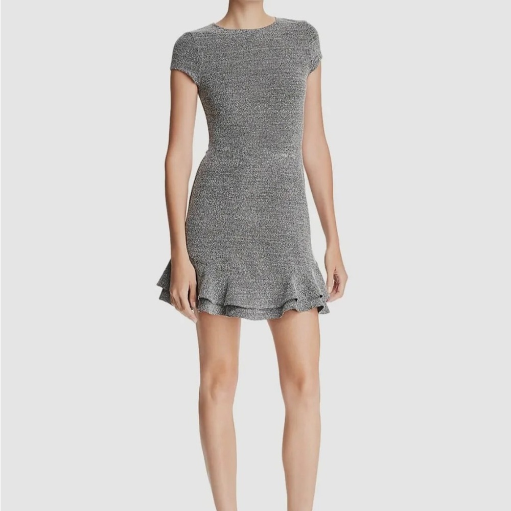 Aqua mini dress